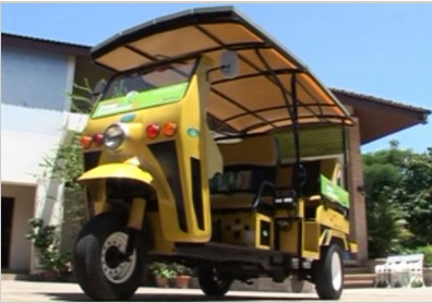 Solar Powered Tuk Tuk