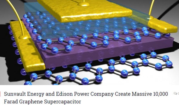 SunVault Graphene Super Capacitor