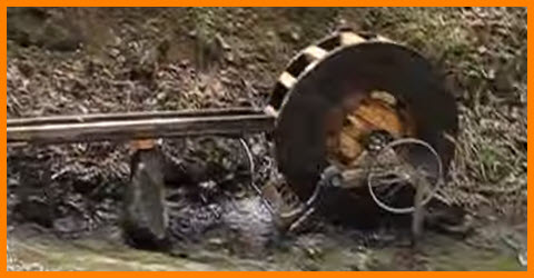 Mini Hydro Water Wheel