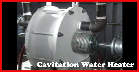 Cavitation water heater