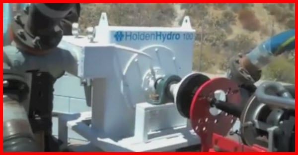 Holden Hydro Turbine