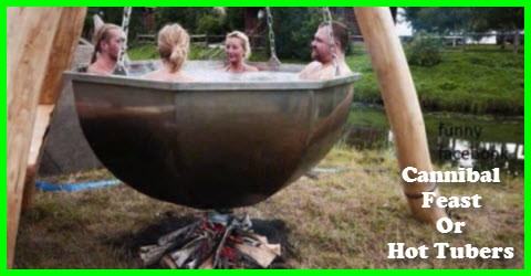 Off the grid hot tub