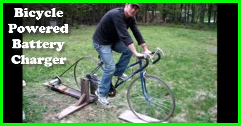 How To Build A Bicycle Powered Battery Charger