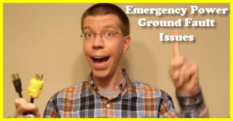 How to resolve ground fault issues