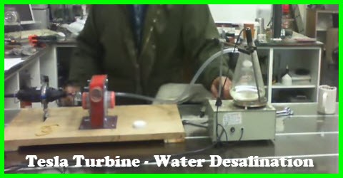 Tesla Turbine Used In Water Desalination