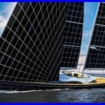 solar powered sailing yacht helios