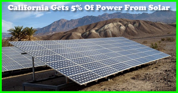 Califonia solar power