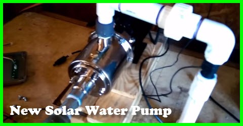 New Solar Water Pump