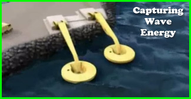 capturing wave energy