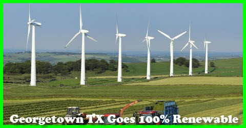 Georgetown TX 100% Renewable