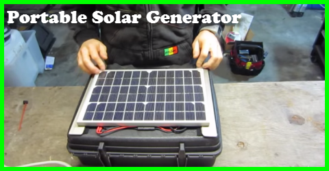 portable solar generator