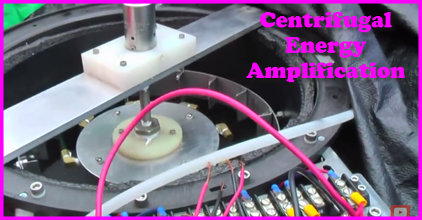 Centrifugal Energy Amplification