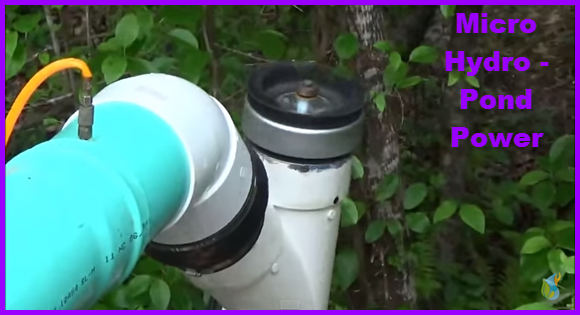 Micro Hydro From A Pond