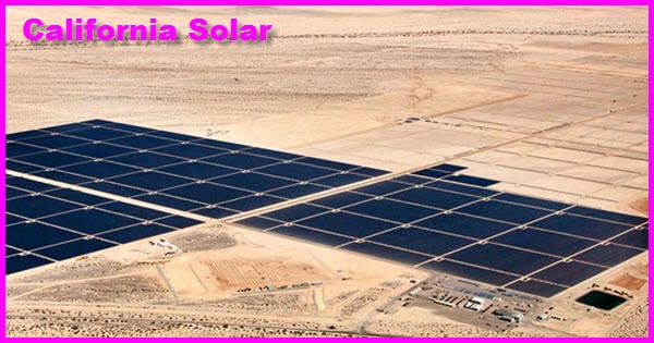 california solar energy