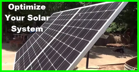 optimize your solar system