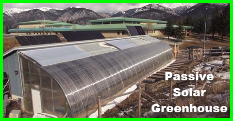 passive solar green house