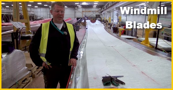 How They Build Windmill Blades